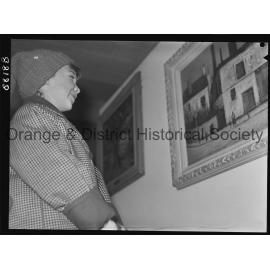 Art exhibition at library