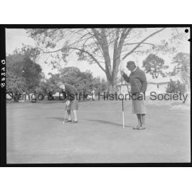 Mrs F Brazier and Mrs Eade