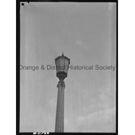 Lamp post at Orange Station