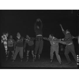 Emus rugby union team training