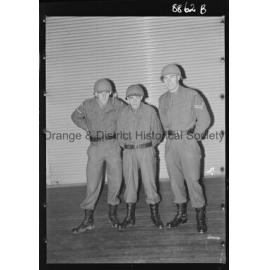Troops at Romani Barracks