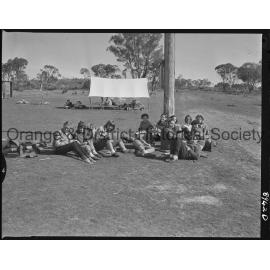 Visiting Guides among the wattles