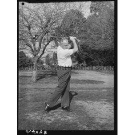 Mr Bill Fowler member of Orange club Golf team to play NSW squad