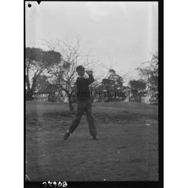 Visiting golfers play Orange Club