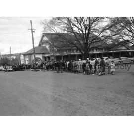 First Salk polio vaccinations