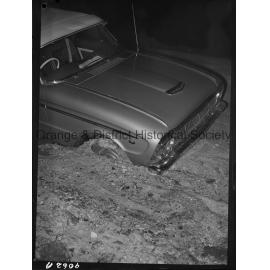 Bogged car