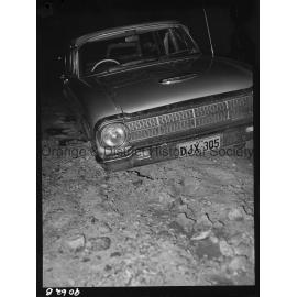 Bogged car