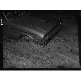 Bogged car