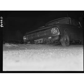 Bogged car