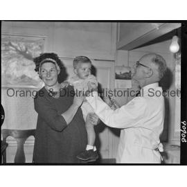 Polio injections for babies