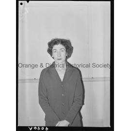 Passport photo Miss P McTaggart