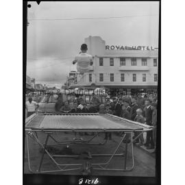 Trampoline display