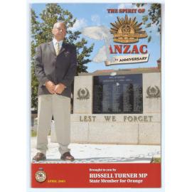The Spirit of Anzac 90th Anniversary