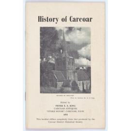 History of Carcoar