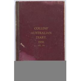 Cook Park and other City Parks diary 1938