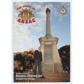 The Spirit of Anzac April 2008