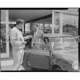 New car handover