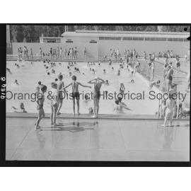 Swimmers at Olympic Pool