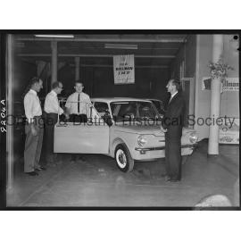 New car handover