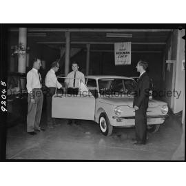 New car handover