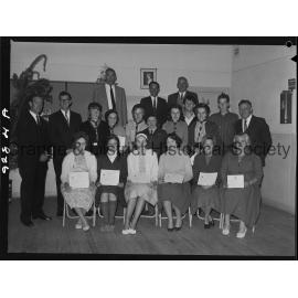 First Aid Certificate presentation