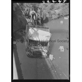 Semi-trailer accident