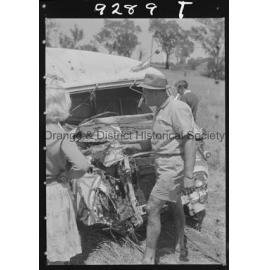 Semi-trailer accident
