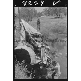Semi-trailer accident