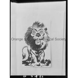 Copy lion cartoon