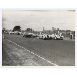 Gnoo Blas car racing circuit, 1950's