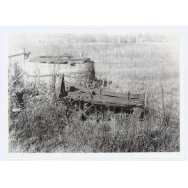 Old plough, Bowen area Orange