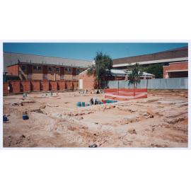 Court House, Orange : archaelogical dig