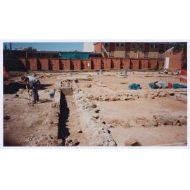 Court House, Orange : archaelogical dig