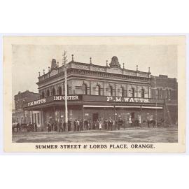 Summer Street and Lords Place, Orange