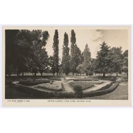 Dutch Garden, Cook Park, Orange