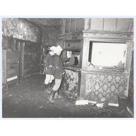 Royal Hotel, Orange following a fire