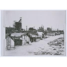 Tent City, adjacent to the Emmco plant, Orange