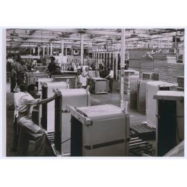 Refrigerator assembly at the Emmco factory, Orange