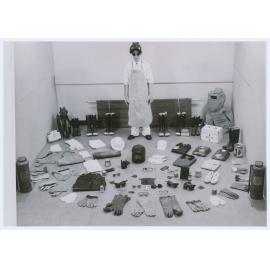 Protective equipment for Emmco employees, Orange