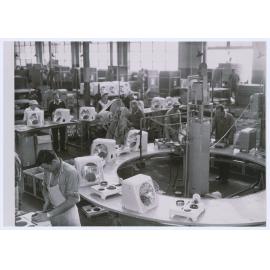 Fyrside heaters being assembled at the Emmco factory, Orange
