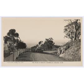 The road to Mount Canobolas, Orange, NSW