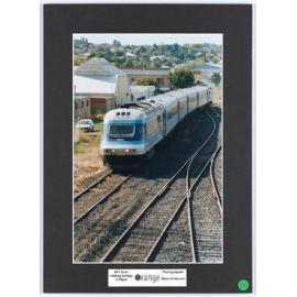XPT from railway bridge, 3.55pm