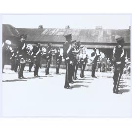 Salvation Army Band in Kite Street, Orange