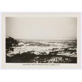Snow Scene from the Pinnacle Lookout, Orange, NSW