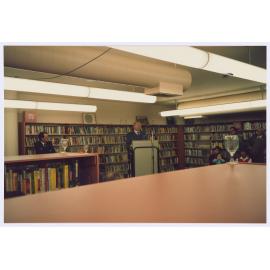 Orange and District Illustrated 1928 book launch, Orange City Library, 18 August 1989