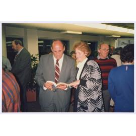 Orange and District Illustrated 1928 book launch, Orange City Library, 18 August 1989