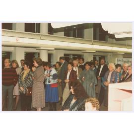 Orange and District Illustrated 1928 book launch, Orange City Library, 18 August 1989
