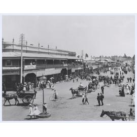 Summer Street Orange looking west