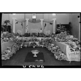 Hydrangea arbour in CWA Hall