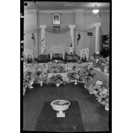Hydrangea arbour in CWA Hall
